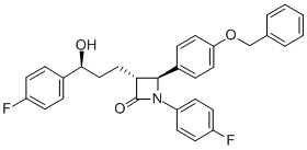 (3R,4S)-4-(4-(Benzyloxy)phenyl)-1-(4-fluorophenyl)-3-((S)-3-(4-fluorophenyl)-3-hydroxypropyl)azetidin-2-one (3R,4S)-4-(4-(Benzyloxy)phenyl)-1-(4-fluorophenyl)-3-((S)-3-(4-fluorophenyl)-3-hydroxypropyl)azetidin-2-one