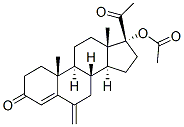 17-hydroxy-6-methylenepregn-4-ene-3,20-dione 17-acetate 17-hydroxy-6-methylenepregn-4-ene-3,20-dione 17-acetate