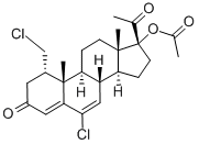 (1alpha)-17-(Acetyloxy)-6-chloro-1-(chloromethyl)pregna-4,6-diene-3,20-dione 