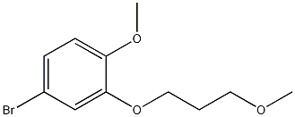 4-Bromo-1-methoxy-2-(3-methoxy-propoxy)-benzene 4-Bromo-1-methoxy-2-(3-methoxy-propoxy)-benzene