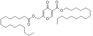2-Palmitoyloxymethyl-5-palmitoyloxy-gamma-pyrone 2-Palmitoyloxymethyl-5-palmitoyloxy-gamma-pyrone