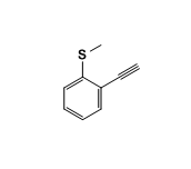 2-methylsulfanylphenylethyne 2-methylsulfanylphenylethyne