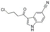 3-(4-chlorobutanoyl)-1H-indole-5-carbonitrile 3-(4-chlorobutanoyl)-1H-indole-5-carbonitrile