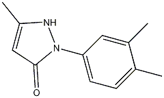 2-(3,4-Dimethylphenyl)-1,2-dihydro-5-methyl-3H-pyrazol-3-one 2-(3,4-Dimethylphenyl)-1,2-dihydro-5-methyl-3H-pyrazol-3-one