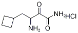 3-amino-4-cyclobutyl-2-oxobutanamide hydrochloride 3-amino-4-cyclobutyl-2-oxobutanamide hydrochloride