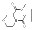4-Tert-butyl 3-methyl morpholine-3,4-dicarboxylate
