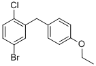 5-bromo-2-chloro-4-ethoxydiphenylmethane 5-bromo-2-chloro-4-ethoxydiphenylmethane