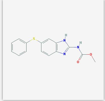 [5-(phenylthio)-1H-benzimidazol-2-yl]carbamic acid methyl este