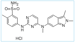 Pazopanib hydrochloride Pazopanib hydrochloride