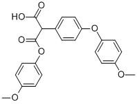 2-[4-(4-Methoxy-Phenoxy)-Phenyl]-Malonic Acid Mono-(4-Methoxy-Phenyl) Ester 