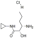 (2S,3S)-3-amino-N-cyclopropyl-2-hydroxyhexanamide hydrochloride (2S,3S)-3-amino-N-cyclopropyl-2-hydroxyhexanamide hydrochloride