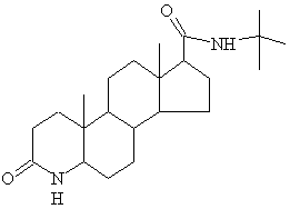 17β-(t-Butylcarbamoyl)-4-aza-5a-androstan-3-one 17β-(t-Butylcarbamoyl)-4-aza-5a-androstan-3-one