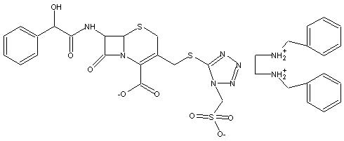 Cefonicid benzathine salts Cefonicid benzathine salts