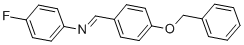 N-(4-(Benzyloxy)benzylidene)-4-fluoroaniline N-(4-(Benzyloxy)benzylidene)-4-fluoroaniline