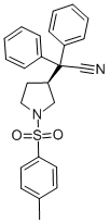 (s)-3-(1-cyano-1,1-diphenylmethyl)-1-tosyloxypyrrolidine