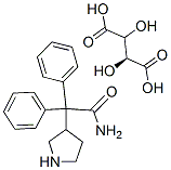 3-(S)-(+)-(1-Carbamoyl-1,1-diphenylmethyl)pyrroloidine-L-(+)-tartarate 3-(S)-(+)-(1-Carbamoyl-1,1-diphenylmethyl)pyrroloidine-L-(+)-tartarate