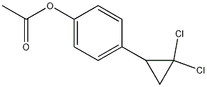 4-(2,2-dichlorocyclopropyl)phenyl acetate 4-(2,2-dichlorocyclopropyl)phenyl acetate