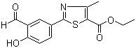 Ethyl 2-(3-formyl-4-hydroxyphenyl)-4-methylthiazole-5-carboxylate Ethyl 2-(3-formyl-4-hydroxyphenyl)-4-methylthiazole-5-carboxylate