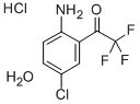 4-Chloro-2-(Trifluoroacetyl)aniline Hydrochloride Hydrate(E-2);4-Chloro-2-(trifluoroacetyl)aniline hydrochloride; 1-(2-Amino-5-chlorophenyl)-2,2,2-trifluoroethan-1-one hydrochloride 4-Chloro-2-(Trifluoroacetyl)aniline Hydrochloride Hydrate(E-2);4-Chloro-2-(trifluoroacetyl)aniline hydrochloride; 1-(2-Amino-5-chlorophenyl)-2,2,2-trifluoroethan-1-one hydrochloride