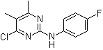 4-Chloro-2-(4-fluorophenylamino)-5,6-dimethylpyrimidine 4-Chloro-2-(4-fluorophenylamino)-5,6-dimethylpyrimidine