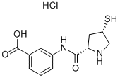 3-[(2S,4S)-4-Mercaptopyrrolidine-2-carboxamido] benzoic acid hydrochloride