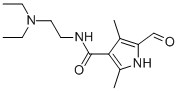 5-Formyl-2,4-dimethyl-1H-pyrrole-3-carboxylic acid (2-diethylamino-ethyl)-amide 5-Formyl-2,4-dimethyl-1H-pyrrole-3-carboxylic acid (2-diethylamino-ethyl)-amide