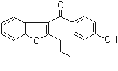 2-Butyl-3-(4-hydroxybenzoyl)benzofuran 2-Butyl-3-(4-hydroxybenzoyl)benzofuran
