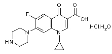 Ciprofloxacin hydrochloride Ciprofloxacin hydrochloride
