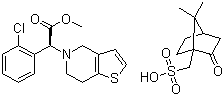 (+)Clopidogrel(-)camphorsulphonic acid (+)Clopidogrel(-)camphorsulphonic acid