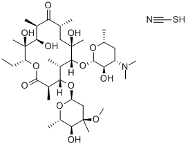 Erythromycin thiocyanate Erythromycin thiocyanate