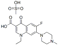 Pefloxacin mesylate Pefloxacin mesylate