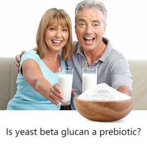 Is yeast beta glucan a prebiotic? Is yeast beta glucan a prebiotic?