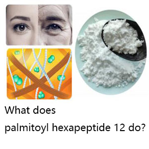 What does palmitoyl hexapeptide 12 do? What does palmitoyl hexapeptide 12 do?