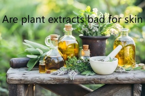 Are plant extracts bad for skin Are plant extracts bad for skin