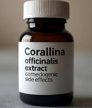 Corallina officinalis extract comedogenic side effects