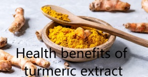 Health benefits of turmeric extract