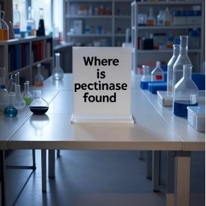 Where is pectinase found Where is pectinase found