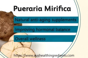 How does pueraria mirifica extract help women slow down aging?