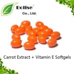 Carrot Extract + Vitamin E Softgels