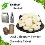OEM Colostrum Powder Chewable Tablet