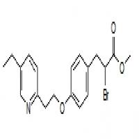 Methyl-2-bromo-3-{4-[2-(5-ethyl-2-pyridyl)ethoxy]phenyl}propionate
