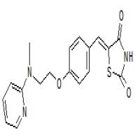 5-[[4-[2-(Methyl-2-pyridinylamino)ethoxy] phenyl]methylene]-2,4-thiazolidinedione
